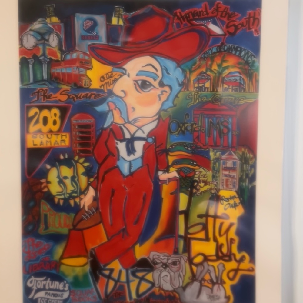 Vibrant‎ Urban Art Print